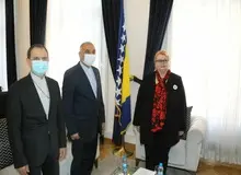 قدردانی وزیر خارجه بوسنی و هرزگوین از حمایت‌های جمهوری اسلامی ایران