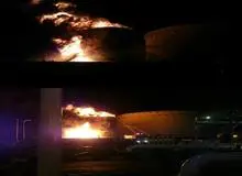 جزئیات آتش شبانه در پالایشگاه تهران