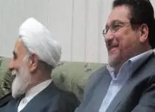 عیادت تابش از شیخ علی اکبر ناطق نوری  و ابلاغ سلام و احوال پرسی رئیس دولت اصلاحات

