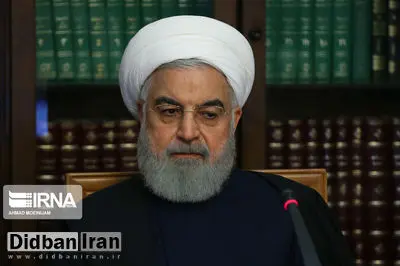روحانی جان باختن هموطنانمان در حادثه سقوط هواپیمای اوکراینی را تسلیت گفت