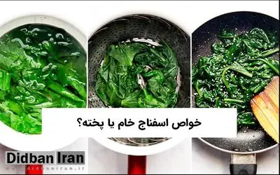 خواص اسفناج پخته برای چشم، فشار خون، سلامت مغز