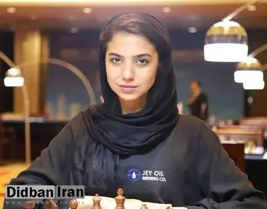 سارا خادم‌الشریعه استاد بزرگ شطرنج ایران در مسابقات جهانی  کشف حجاب کرد