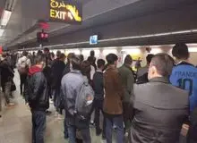 کارگر جوان بر اثر برخورد با مترو ارم سبز خود را از دست داد