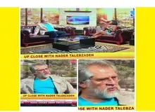 واکنش نادر طالب‌زاده به انتشار تصاویر خبرسازش در برنامه‌ای خارجی/ لحظه آخر از پوشش مجری خبردار شدم
