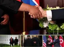 تحلیل زبان بدن کیم جونگ اون و ترامپ 