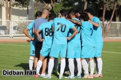برد نفت مسجدسلیمان در یک بازی دوستانه