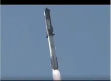 استارشیپ به فضا رسید