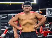 عضلات آماده پسر هادی چوپان در نوجوانی+عکس