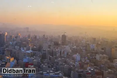 محیط‌زیست: هوای تبریز به دلیل انتشار گرد و غبار غلیظ از طرف عراق، برای همه گروه‌ها خطرناک است