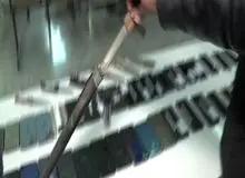 دستگیری زن قمه‌کش و شوهر کیف‌قاپ در تهران/ FILM