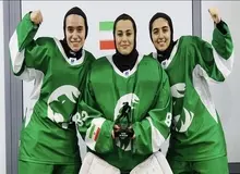 ایران نایب‌قهرمان هاکی روی یخ دختران آسیا شد