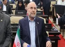 قالیباف: ترامپ در توهم به سر می‌برد + فیلم