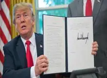 رویترز: ترامپ یک فرمان اجرایی جدید درباره محدودیت‌های تسلیحاتی ایران امضا می‌کند