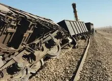 خط‌آهن سراسری شمال به جنوب مسدود شد/ خروج ۷ واگن باری از ریل در لرستان