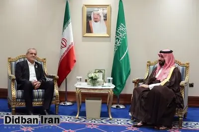 دیدار ولیعهد عربستان با رئیس جمهوری