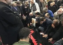 مراسم تشییع پیکر داود احمدی‎نژاد برگزار شد