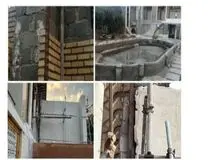 تخریب عمارت عفیف آباد توسط نرگس آبیار+ تصاویر