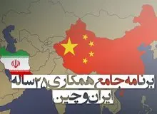 رئیسی سندهمکاری ۲۵ ساله با چین را پیگیری می کند