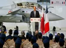 قطر اولین جنگنده رافائل فرانسه را تحویل گرفت (+عکس)