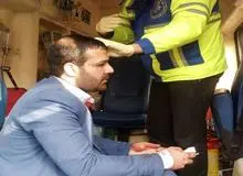 حمله اوباش منطقه هرندی به دادورز اجرای احکام شورای حل اختلاف + تصویر