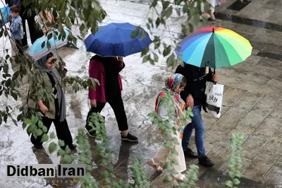 تهران تا پنجشنبه بارانی است/ بارش برف در ارتفاعات