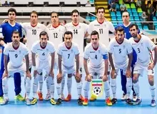 فوتسال ایران در رده ششم جهان و اول آسیا
