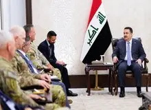 دیدار فرمانده سنتکام با نخست وزیر عراق در بغداد/  فرمانده سنتکام خواستار خلع سلاح حشدالشعبی شد؟