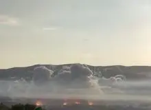 حمله جدید اسرائیل به پایگاه موشکی تبریز+فیلم 