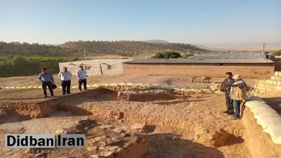 بقایای آتشکده دوران ساسانی در کوهدشت کشف شد