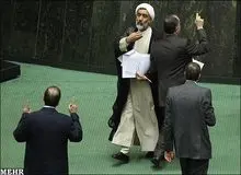 مجلس از پاسخ وزیر دادگستری به سوال قاضی پور قانع شد
