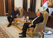 دیدار لاریجانی با وزیر خارجه عراق