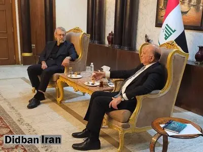 دیدار لاریجانی با وزیر خارجه عراق