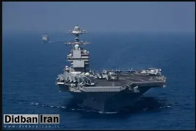 پرواز جنگنده‌ها از قدرتمندترین ناو جنگی جهان