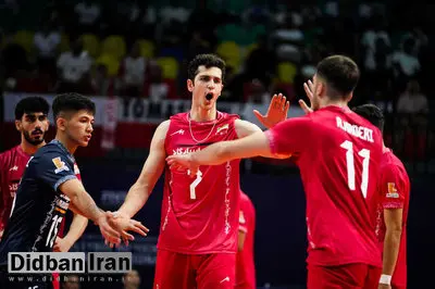 پیروزی تیم ملی والیبال ایران مقابل مصر در قهرمانی جهان