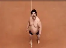 کلیپی از بازیگری مارادونا در سینما