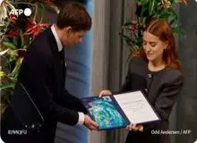 جایزه صلح نوبل را دختر ماچادو دریافت کرد