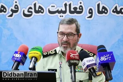 مهری: اقتدار پلیس در جنگ ۱۲ روزه به خوبی نمایان شد