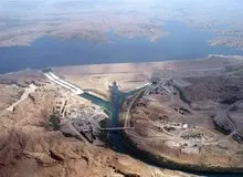 نیروگاه سد کرخه از مدار تولید برق خارج شد