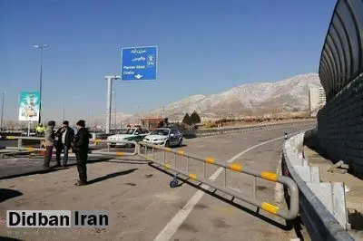 مسدودیت جاده کندوان در ساعاتی از روزهای هفته جاری