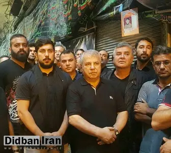 علی پروین به سوگ نشست