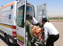 واژگونی مینی‌بوس در جاده اهر-کلیبر ۲۵ مصدوم برجای گذاشت