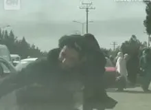 گزارش CNN از شلاق زدن مردم در خیابان ها/FILM