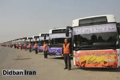سقف خرید ۱۰ بلیت اتوبوس برای هر زائر اربعین