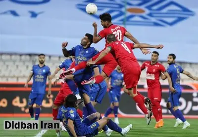جدول لیگ در پایان نیم فصل / اول و دوم برای استقلال و پرسپولیس