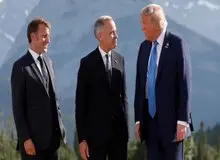 ترامپ زودتر از موعد نشست گروه ۷ را ترک کرد