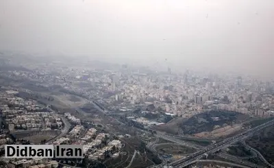 هوای تهران ناسالم است