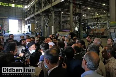 رییسی: اساس مشکل مجتمع صنایع آذرآب مدیریتی است