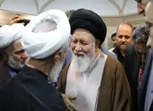 علم الهدی و رسایی در مراسم ترحیم فرزند کاظم صدیقی+تصاویر 