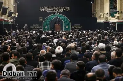 آخرین شب عزاداری شهادت حضرت زهرا(س) در حسینیه امام خمینی(ره)