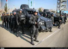  فرمانده یگان‌های ویژه ناجا: اسلحه ما در ناآرامی‌ها فقط آب‌پاش است
